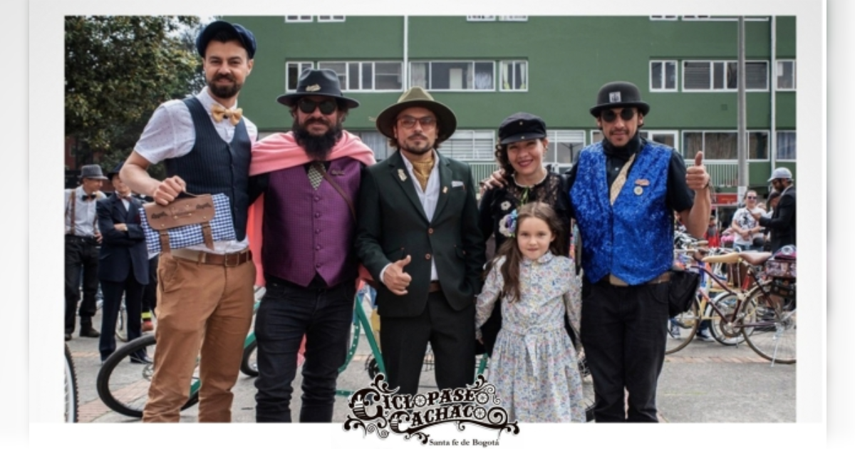Ciclopaseo Cachaco en Bogotá cumple 15 años y se celebra con elegancia