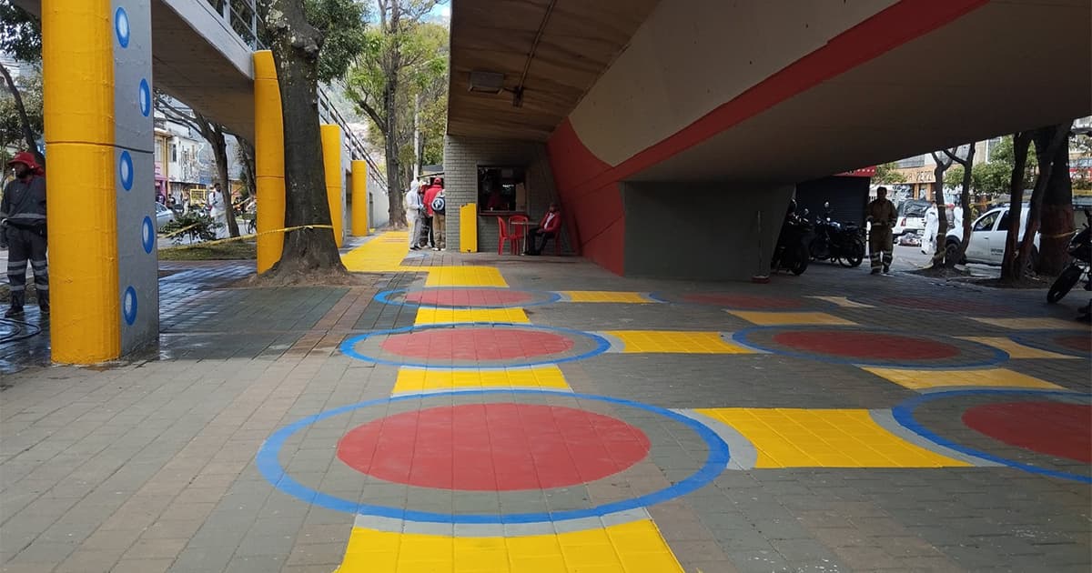 Conoce el primer espacio recuperado con estrategia Bajo Puentes del DEDEP Bogotá