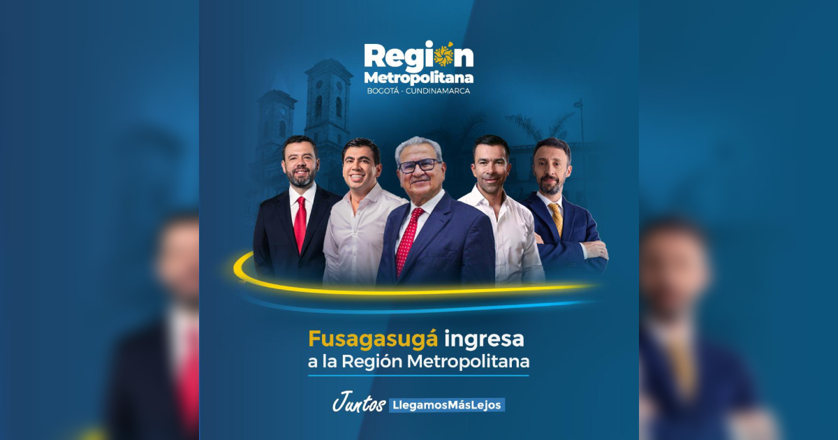 Fusagasugá ingresa a la Región Metropolitana en este 2025 