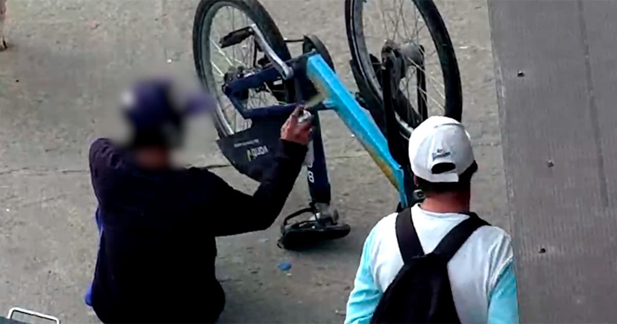Hombre responderá por el hurto de bici del sistema de bicicletas compartidas