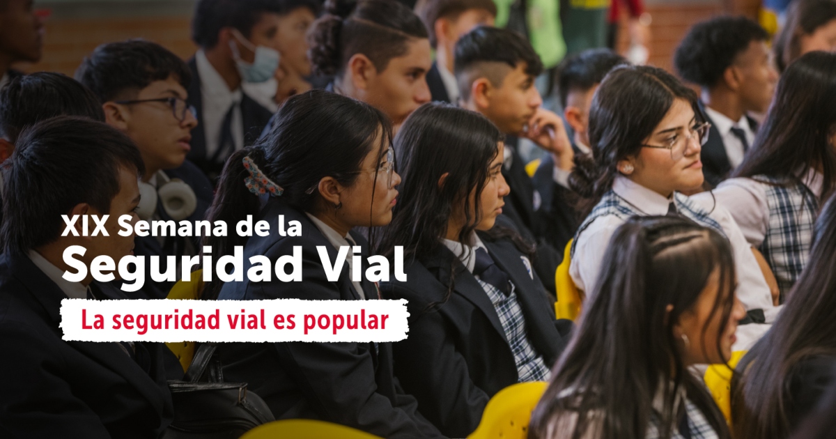 Inscipciones concurso Innovadores Escolares en Seguridad Vial 2025