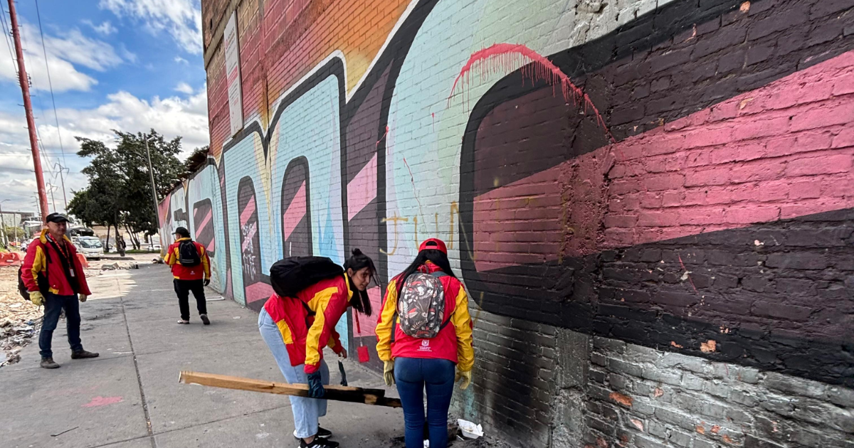 Jornada control en Carrilera y espacio público en Los Mártires Bogotá