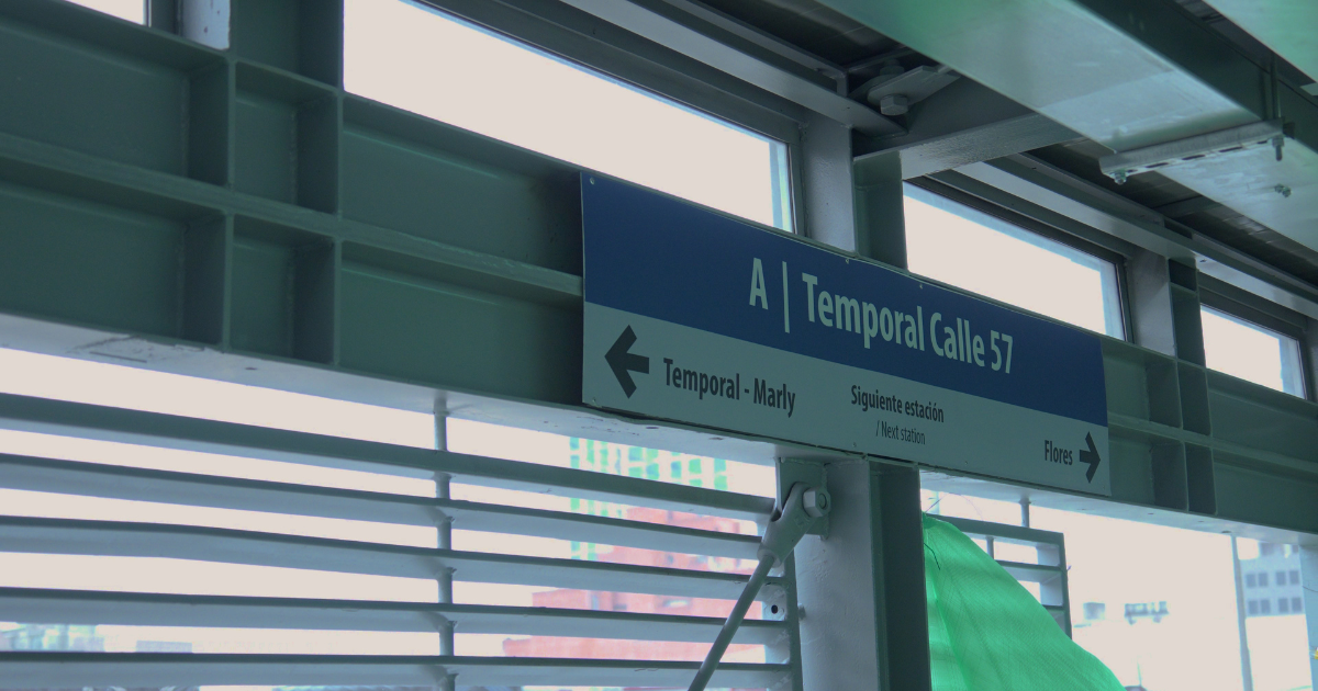 Obras Metro de Bogotá nueva estación temporal reemplaza la Calle 57