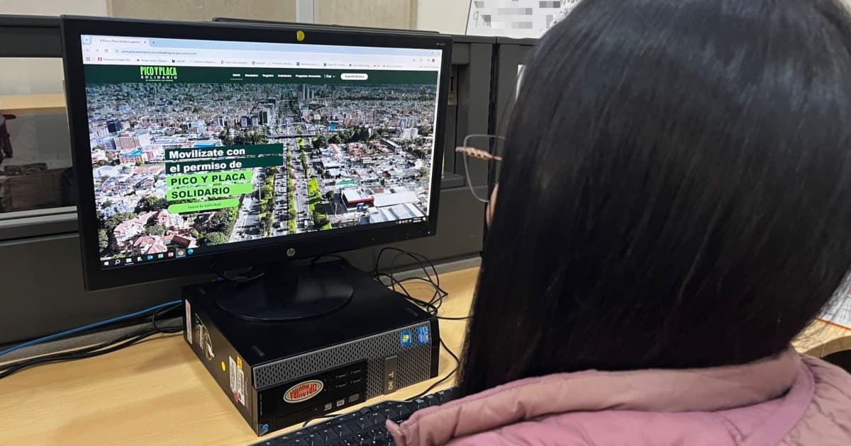 Denuncias contra sitios falsos de Pico y Placa Solidario en Bogotá