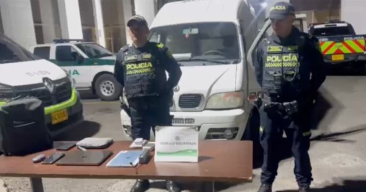 Policía recuperó camioneta hurtada con objetos de alto valor en Usaquén, Bogotá