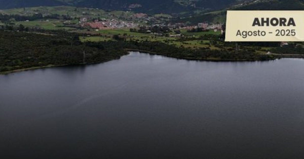 Racionamiento de agua en Bogotá nivel del embalse San Rafael agosto 