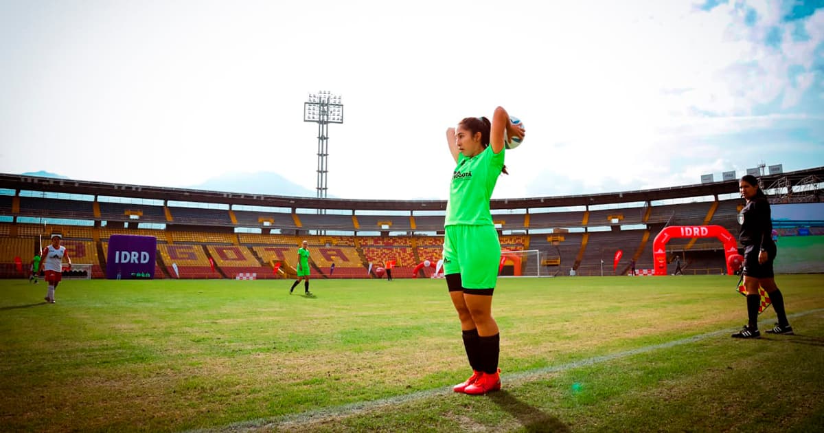 Secretaría de la Mujer acompañó el torneo de fútbol Canteranas al Estadio 2025 