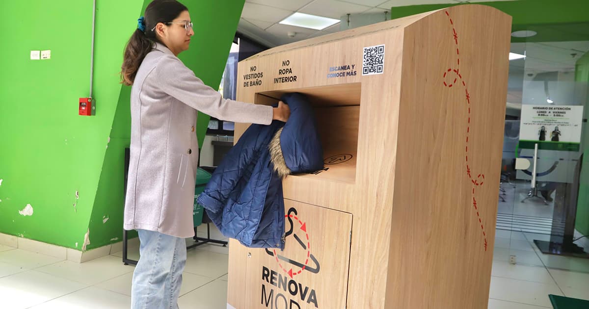 ¿Tienes ropa en desuso Llévala a uno de los 17 contenedores en Bogotá 