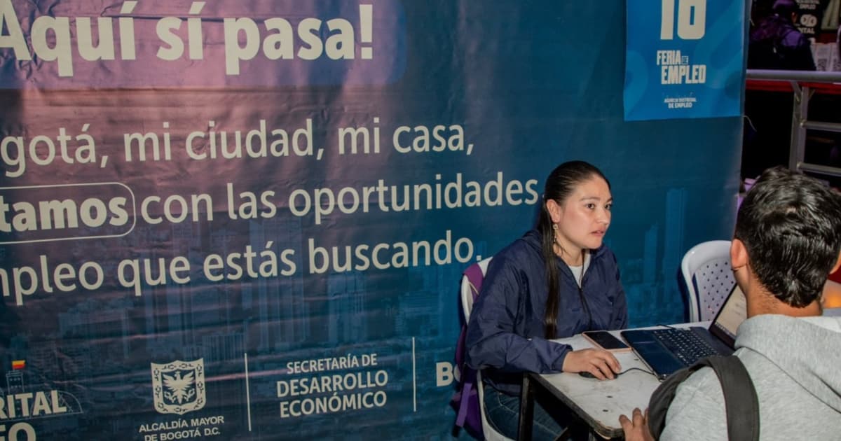 Trabajo sí hay Bogotá 60 vacantes operativos, logísticos y comerciales 28 agosto