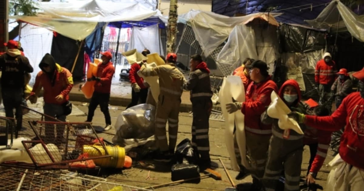 1.100 m² espacio de público recuperado en San Victorino Bogotá 2025