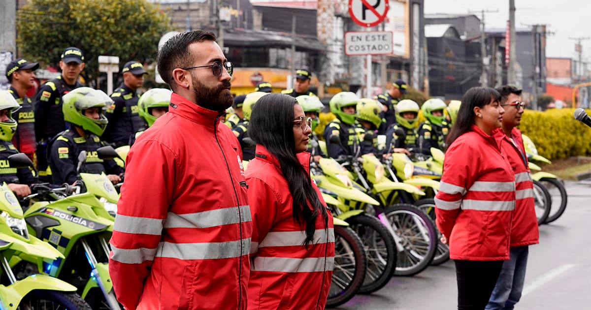 2.100 policías garantizarán la seguridad en celebración de Amor y Amistad en Bogotá