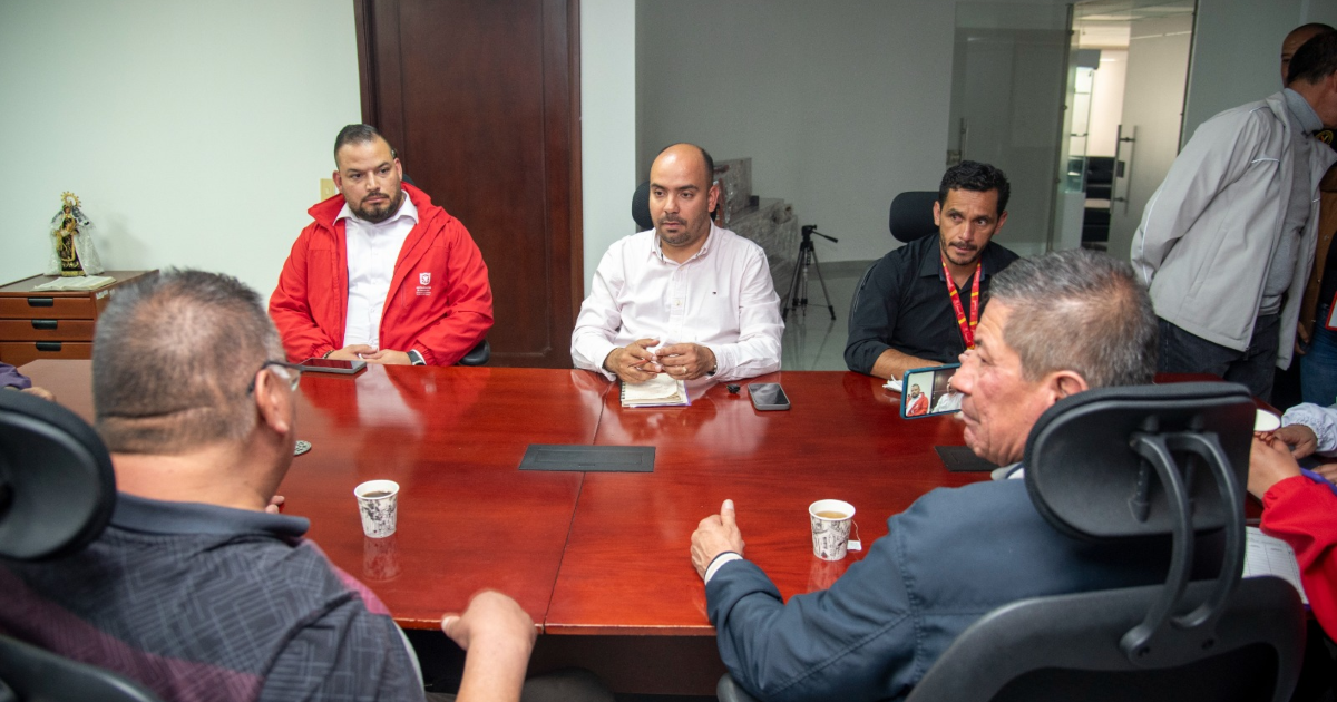 Alcaldía Engativá dialogó con una representación del sector cultural