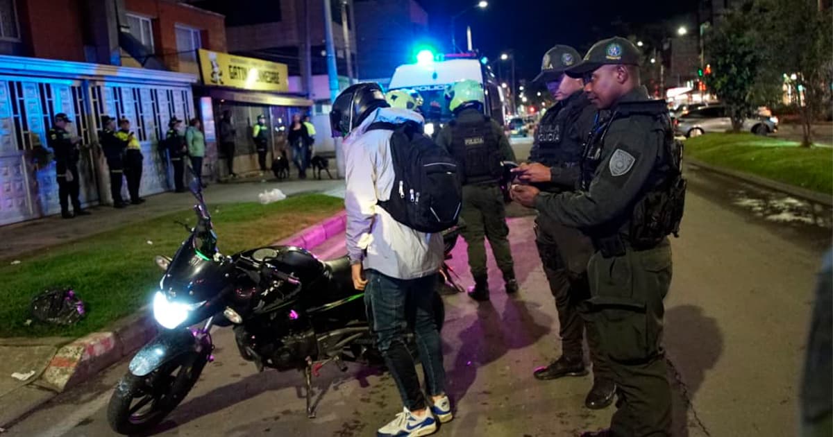📹Así fue el megaoperativo en Puente Aranda para prevenir el hurto a vehículos