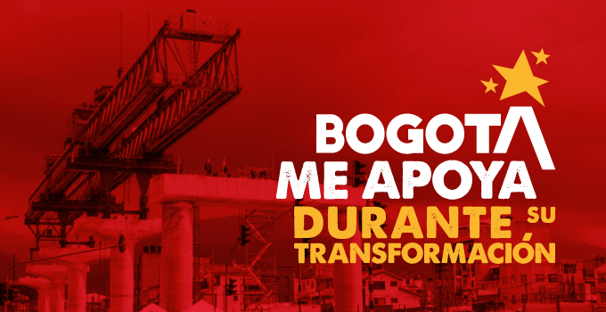 Banner Bogotá me apoya durante la transformación