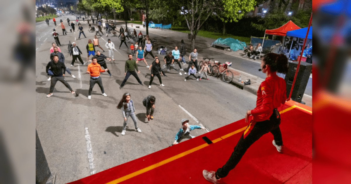 Bogotá promueve la vida saludable también en las noches