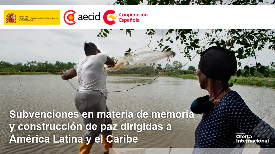 Convocatoria AECID 2025 para proyectos en América Latina y el Caribe