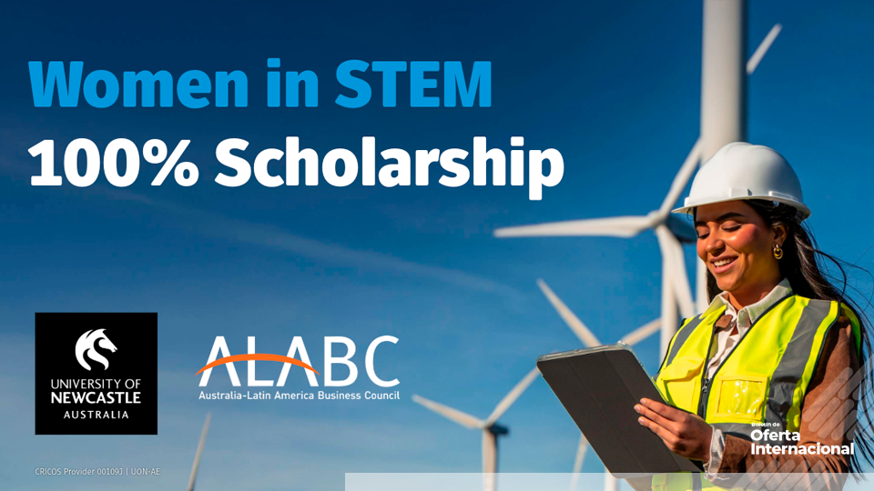 Beca para mujeres latinoamericanas en ciencia y tecnología. ALABC – ATN Australia