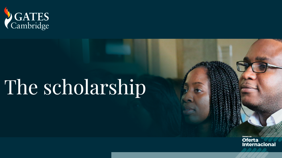 La Universidad de Cambridge ofrece becas completas para líderes globales.