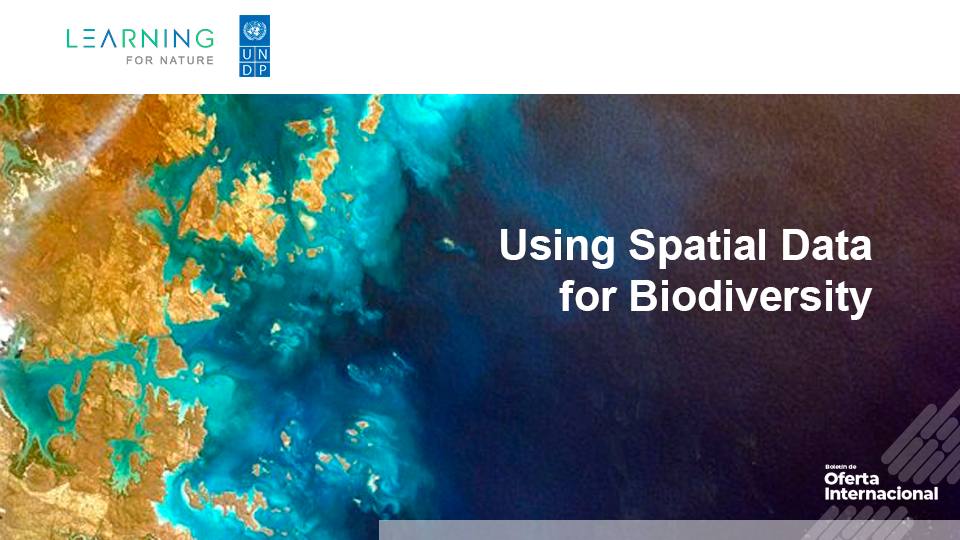Curso gratuito: datos espaciales para conservar biodiversidad