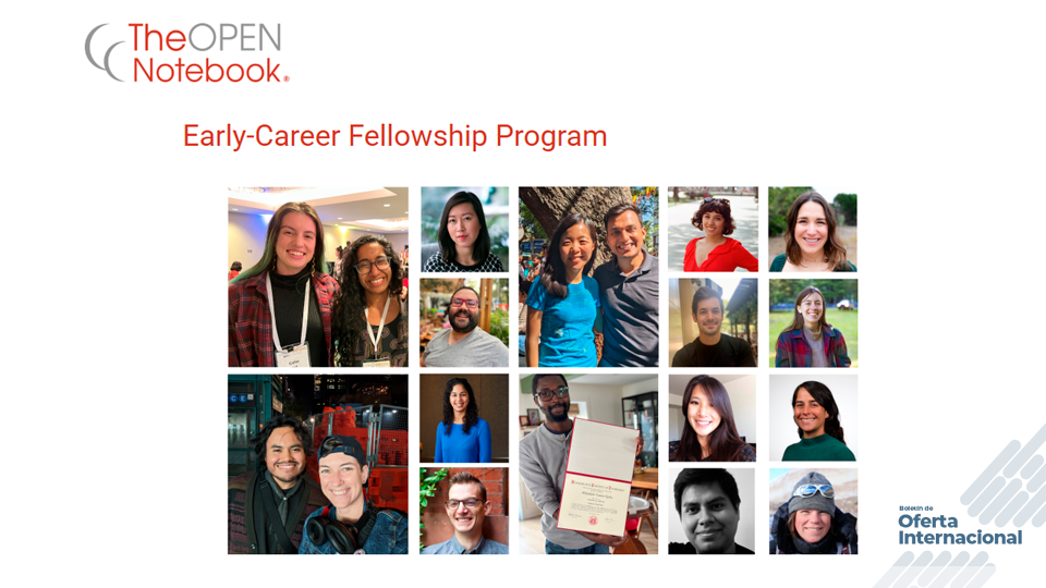 Programa internacional de mentoría y apoyo a periodistas emergentes.