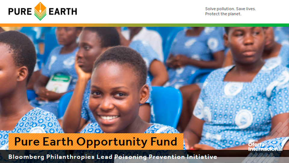 Pure Earth financia proyectos para reducir exposición al plomo