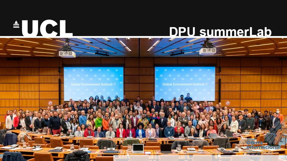 Taller internacional de urbanismo en Bogotá, organizado por la University College London