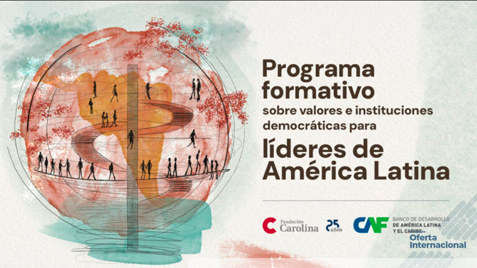 Jóvenes líderes iberoamericanos en formación en Madrid – Fundación Carolina y CAF