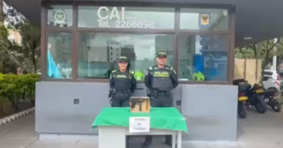 Detenido hombre señalado de hurto y amenazas con arma de fuego en Bogotá