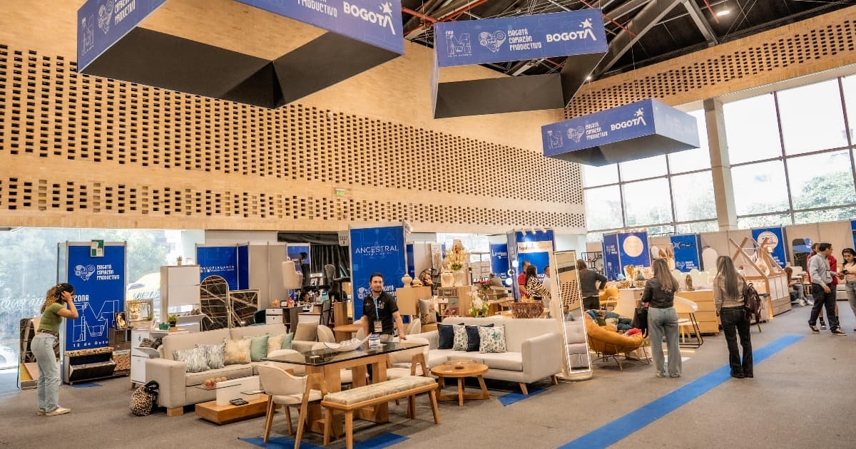 Emprendedores y empresas locales en Feria del Hogar 2025 Bogotá