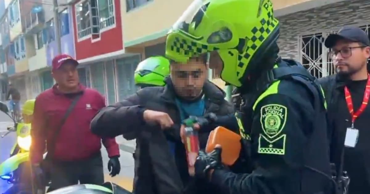 Megatoma de seguridad en Bosa sur de Bogotá deja 6 motos inmovilizadas
