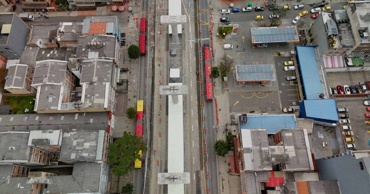 Obras Metro de Bogotá estación Temporal Calle 34 tendrá cierres