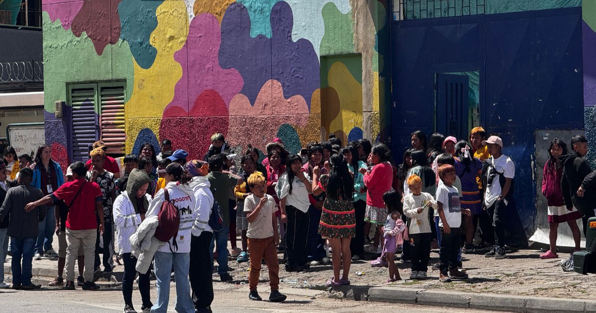 Alcaldía controla el acceso de la comunidad Emberá a La Rioja en Bogotá