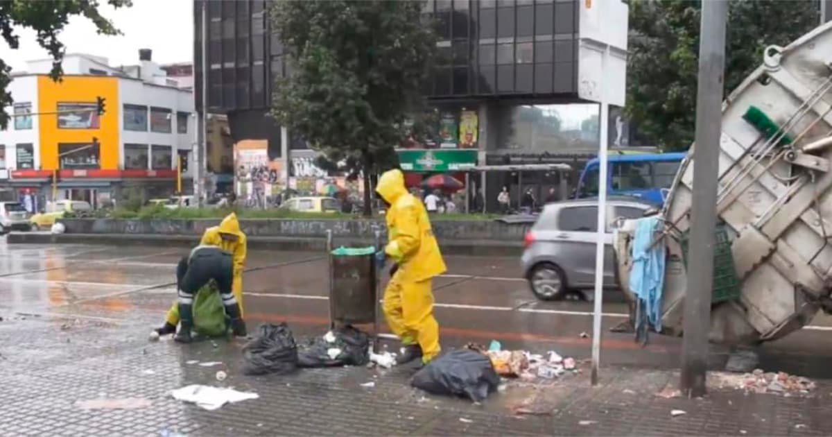 ¡Pilas! Arrojar basura en el espacio público en Bogotá tiene una multa de $ 759.200 