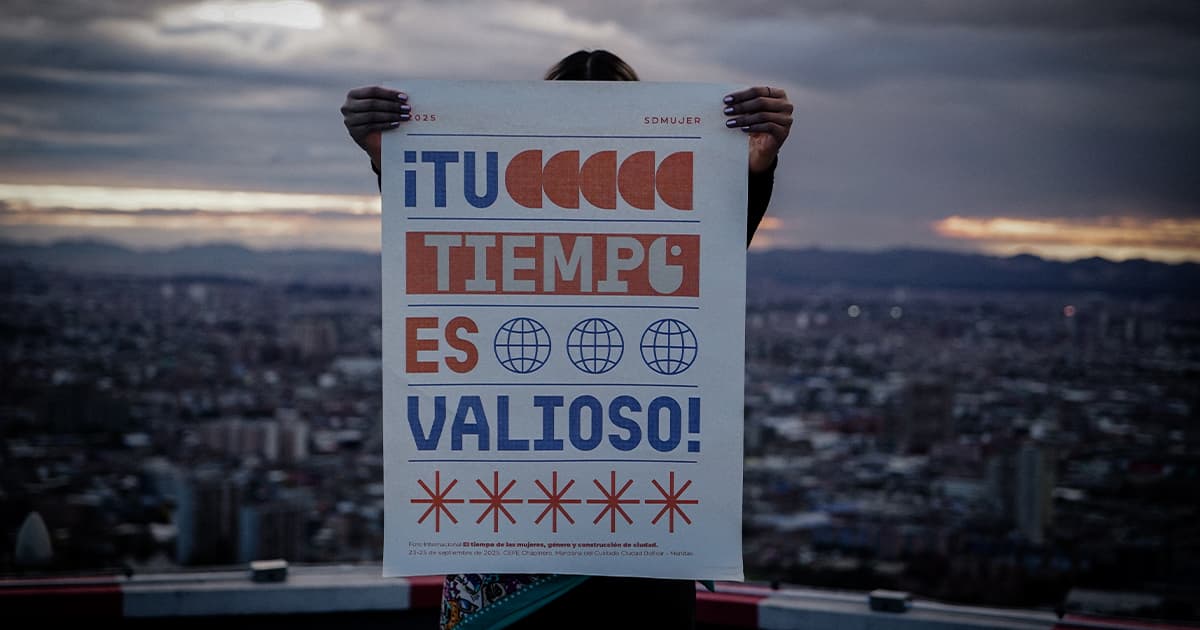 Descubre por qué Bogotá es pionera en garantizar el tiempo como un derecho para las mujeres 