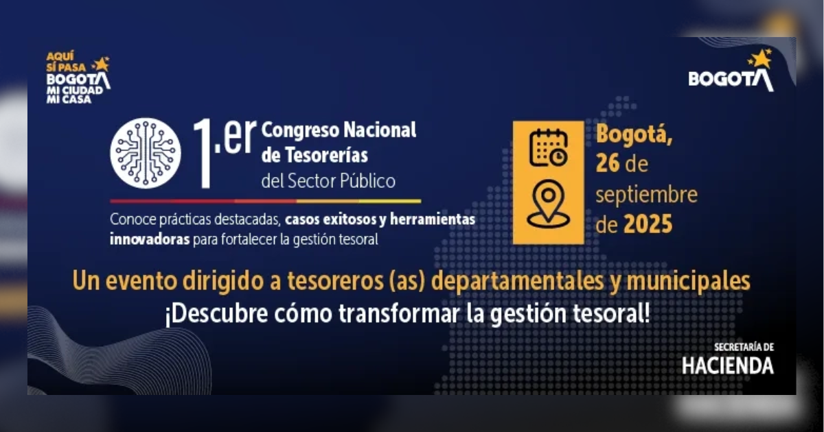 Bogotá impulsa la creación de la Asociación Nacional de Tesorerías