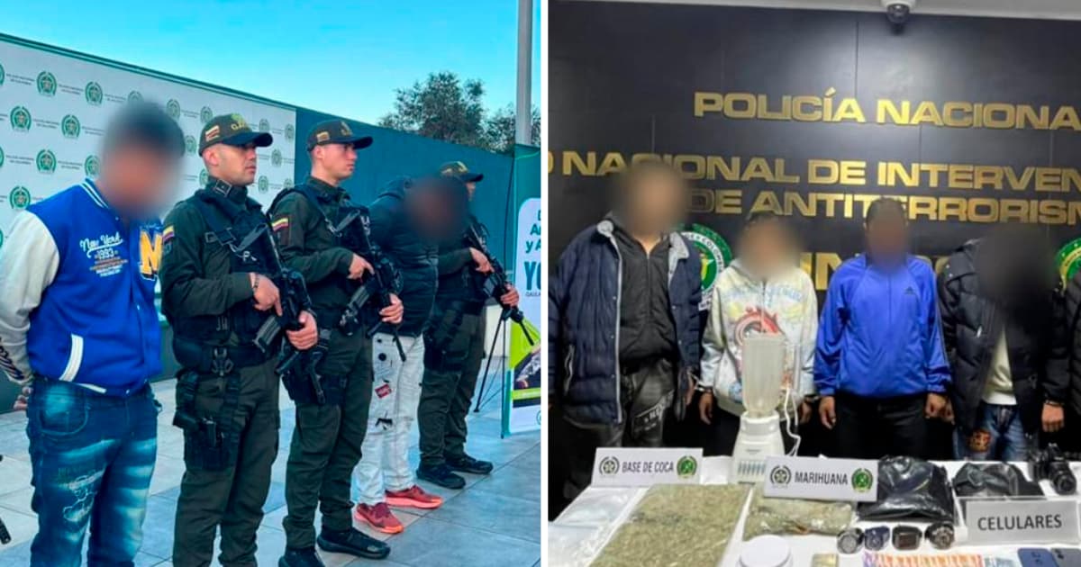 📸 Resultados en materia de seguridad del 8 al 12 de septiembre en Bogotá