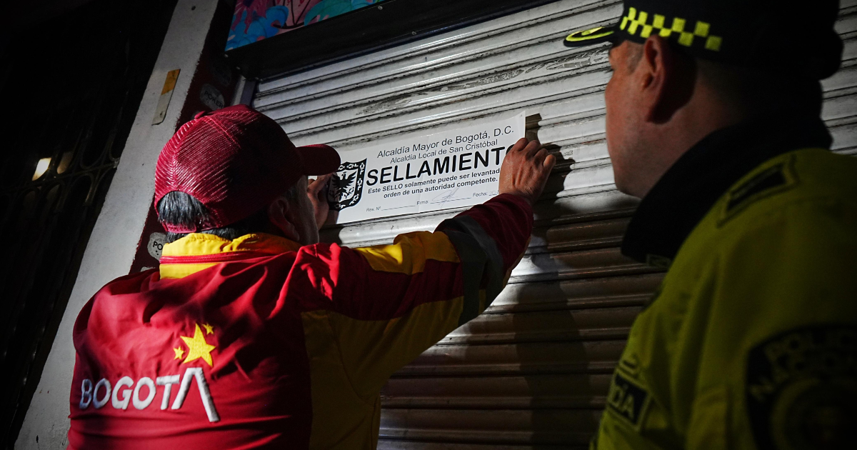 Jornada de control en Amor y Amistad fortalece seguridad en Bogotá