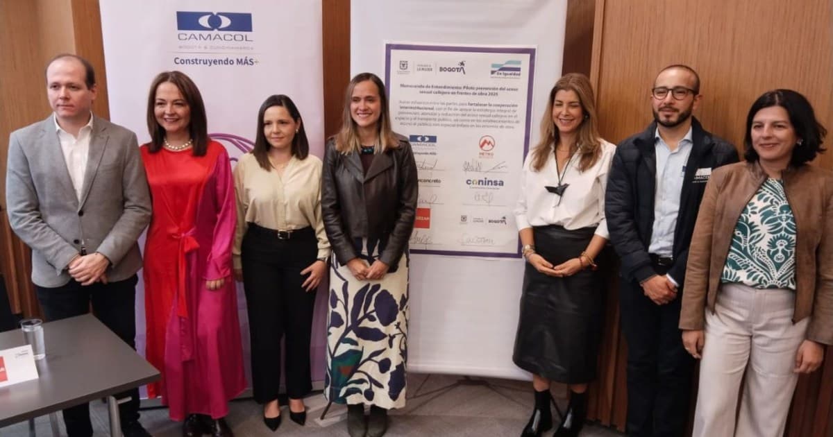 Metro de Bogotá comprometido prevención acoso sexual frentes de obra