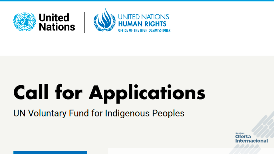 omunidades indígenas implementando proyectos con fondos del OHCHR