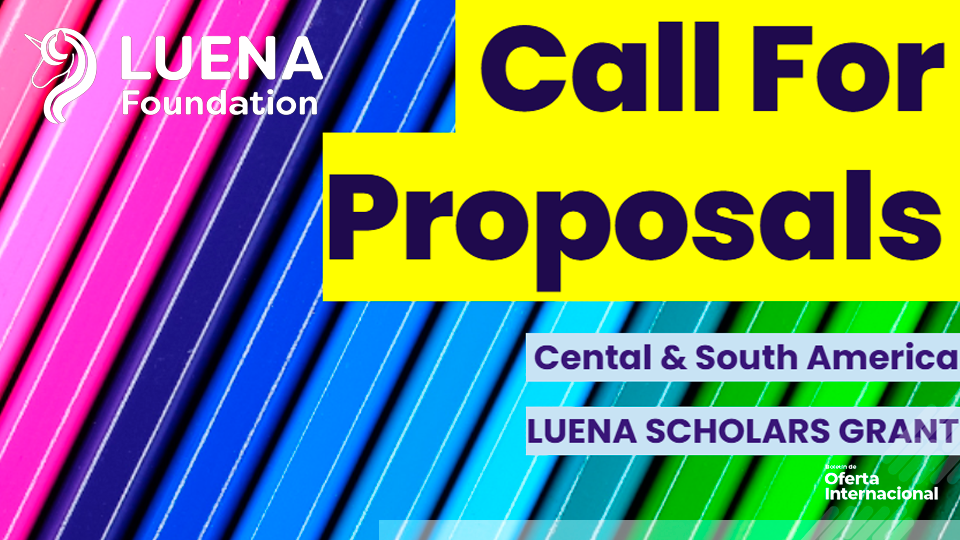 Convocatoria de la Fundación Luena para fortalecer la educación de niños y niñas.