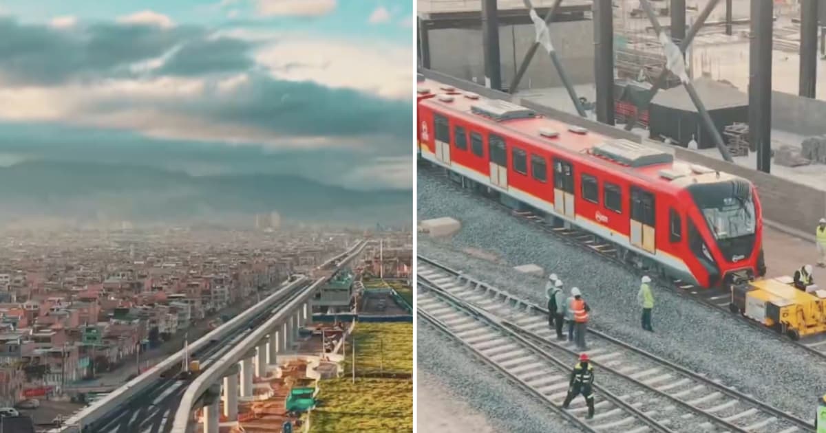 Línea 1 del Metro de Bogotá llegó a 64,8% de avance en septiembre 2025