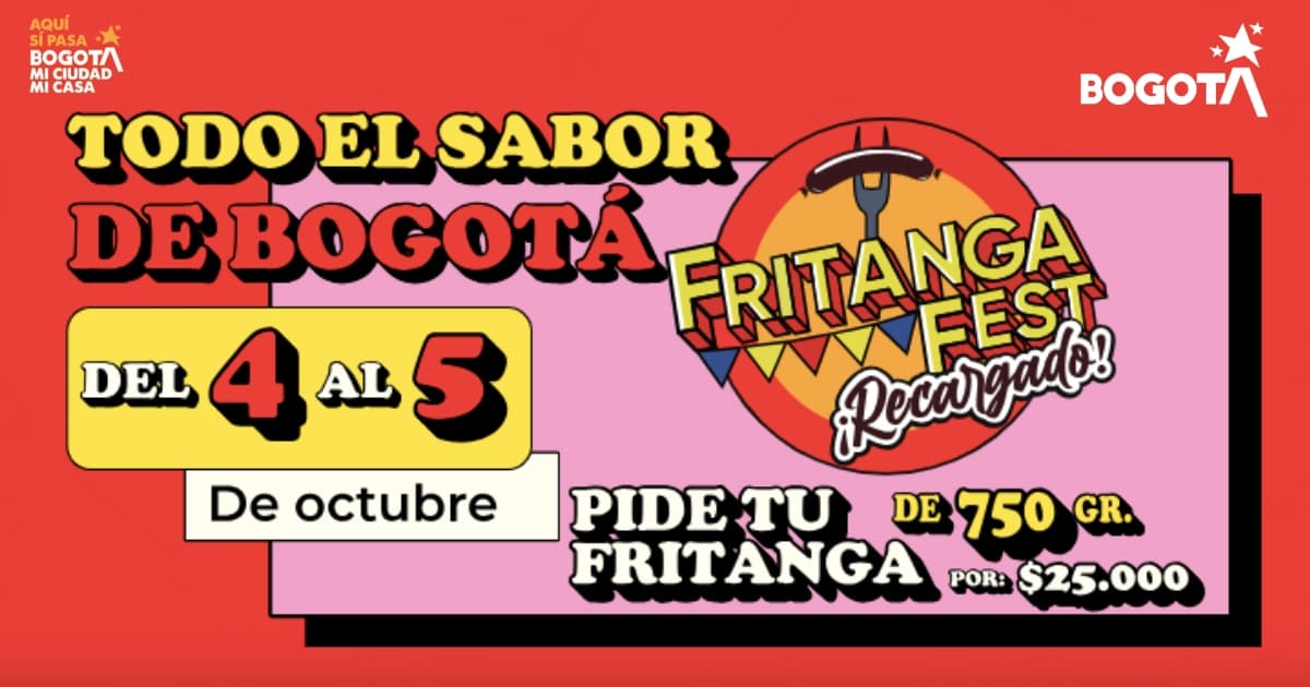 imagen del Fritanga Fest con 55 restaurantes este 4 y 5 de octubre de 2025.