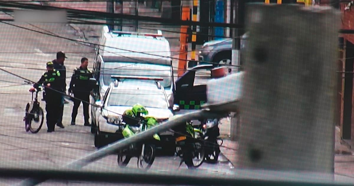 En la foto un operativo de seguridad 