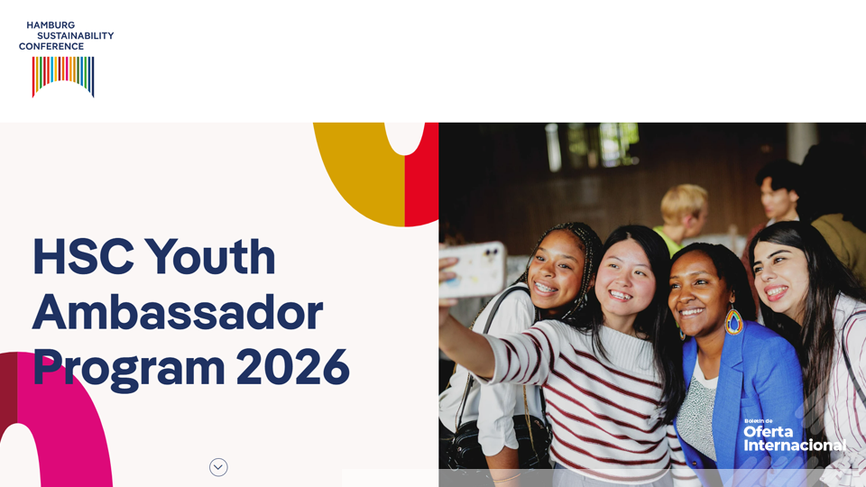 Programa de liderazgo juvenil en sostenibilidad, organizado por la Hamburg Sustainability Conference.