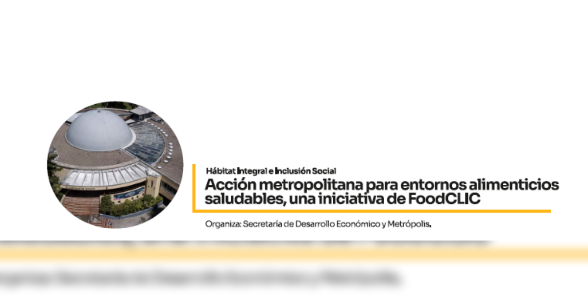 Pieza promocional del evento