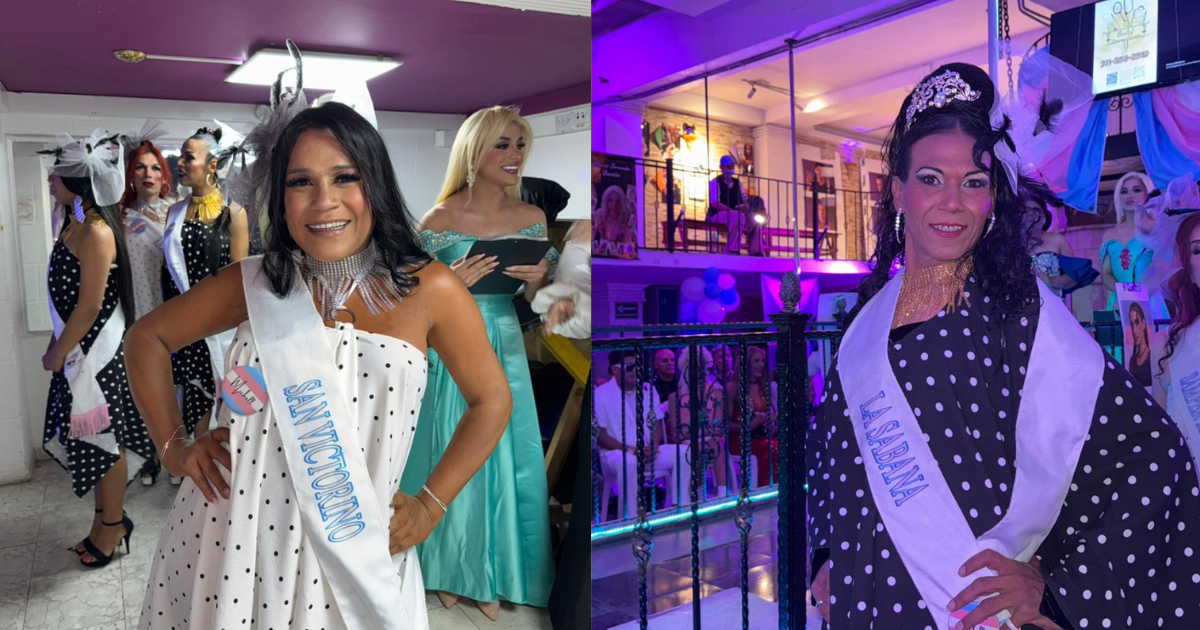 Foto de dos mujeres trans posando para una foto