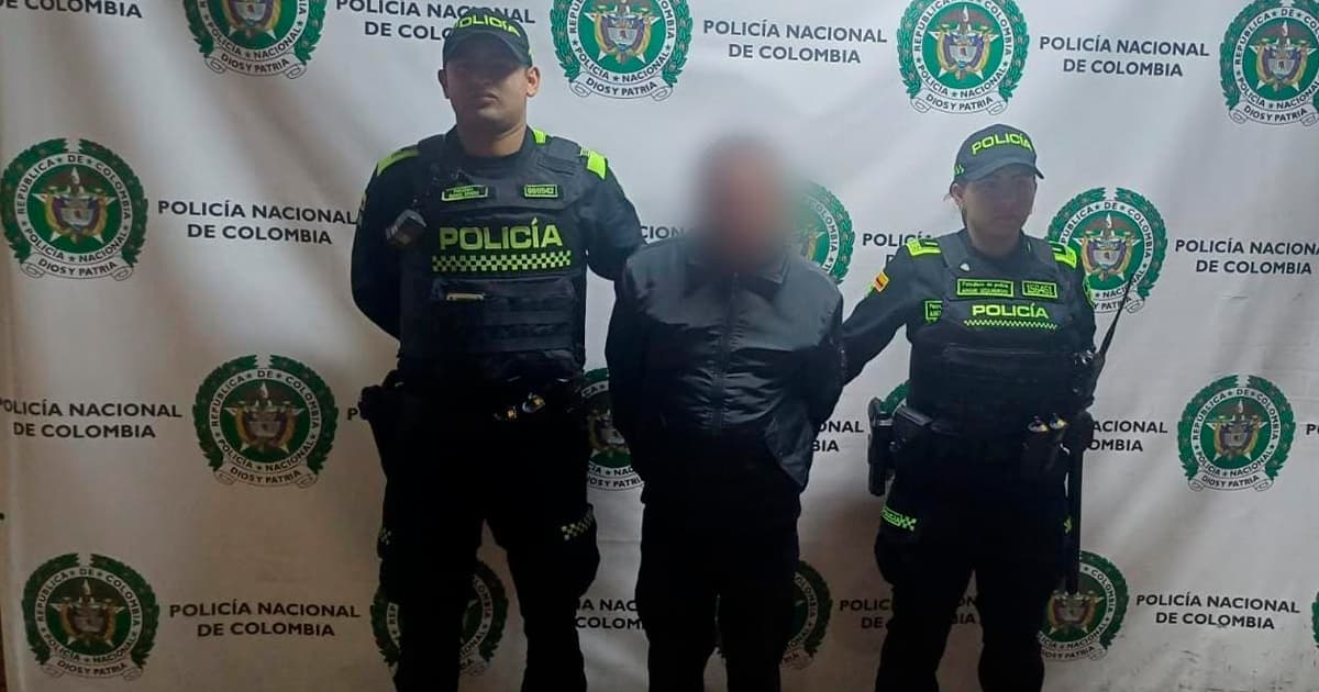 Hombre capturado por intento de abuso en Bogotá