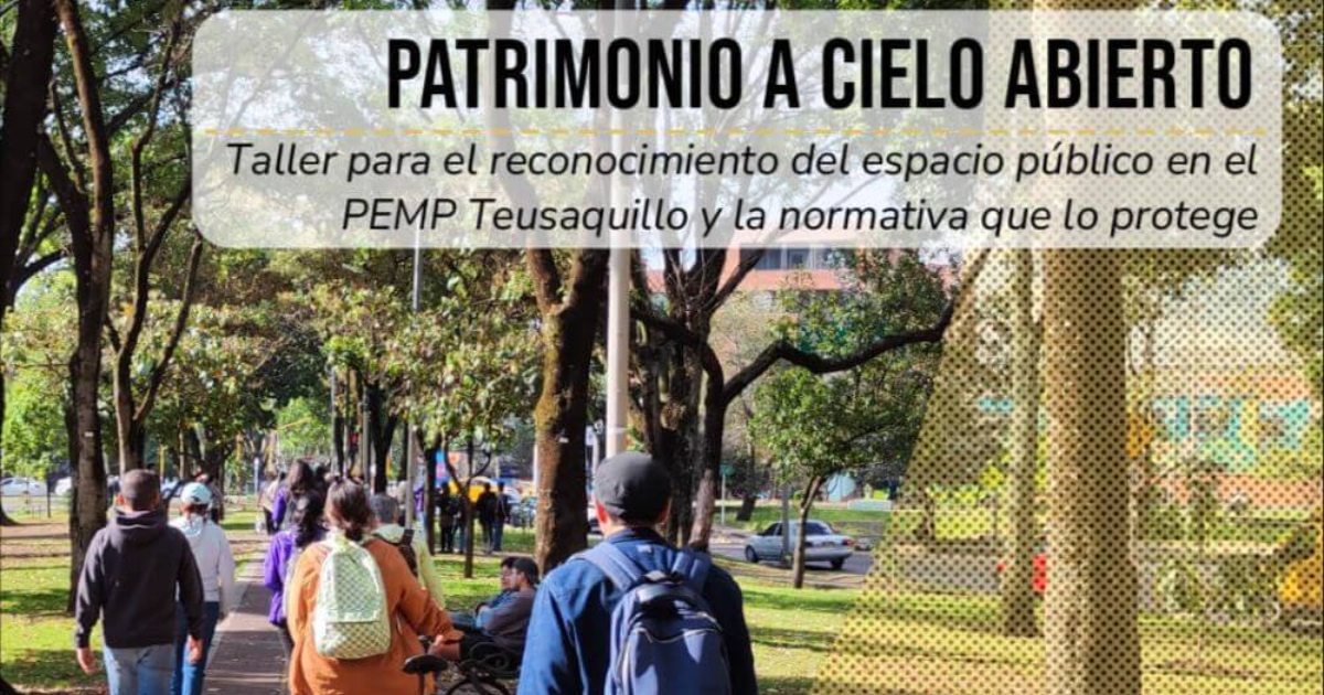 Foto que muestra personas caminando en un parque 