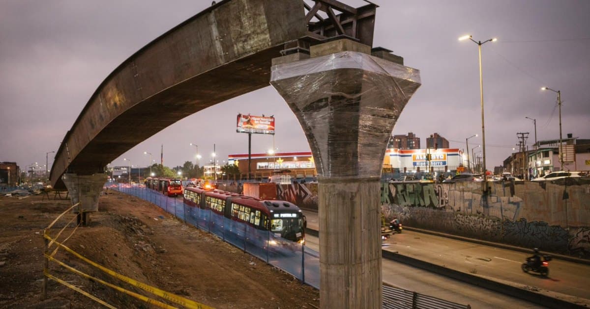 Por obras cierre en avenida carrera 68 con autopista Sur en Bogotá 