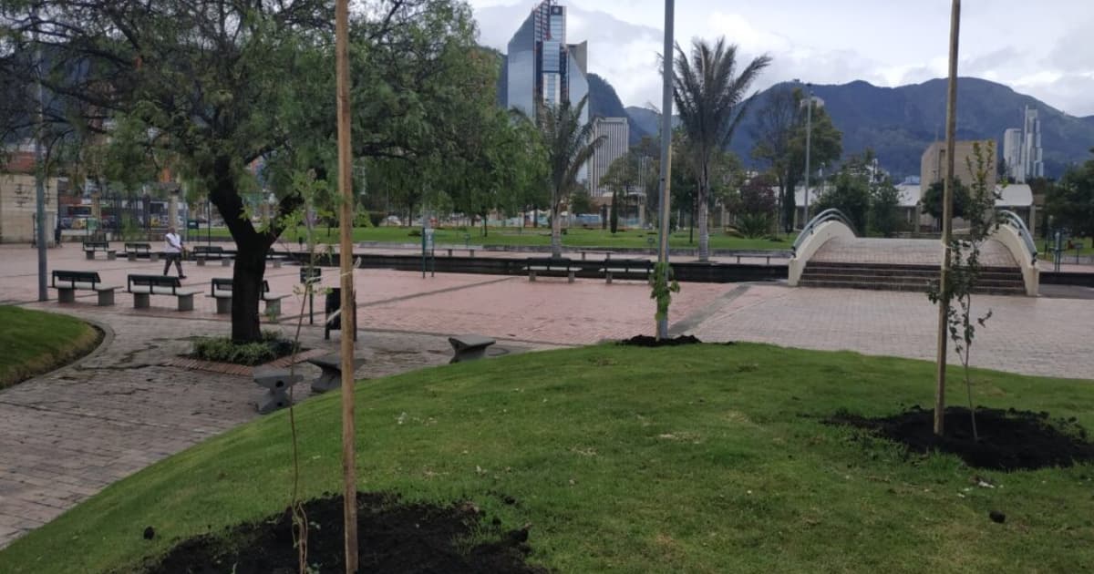 Parque de la localidad de Los Mártires 